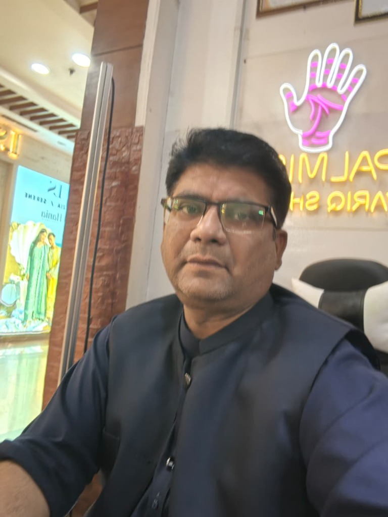 Palmist Tariq Shaikh Palmistry Chart and Ledger